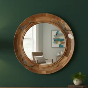 Woodland Whisper Round Mirror